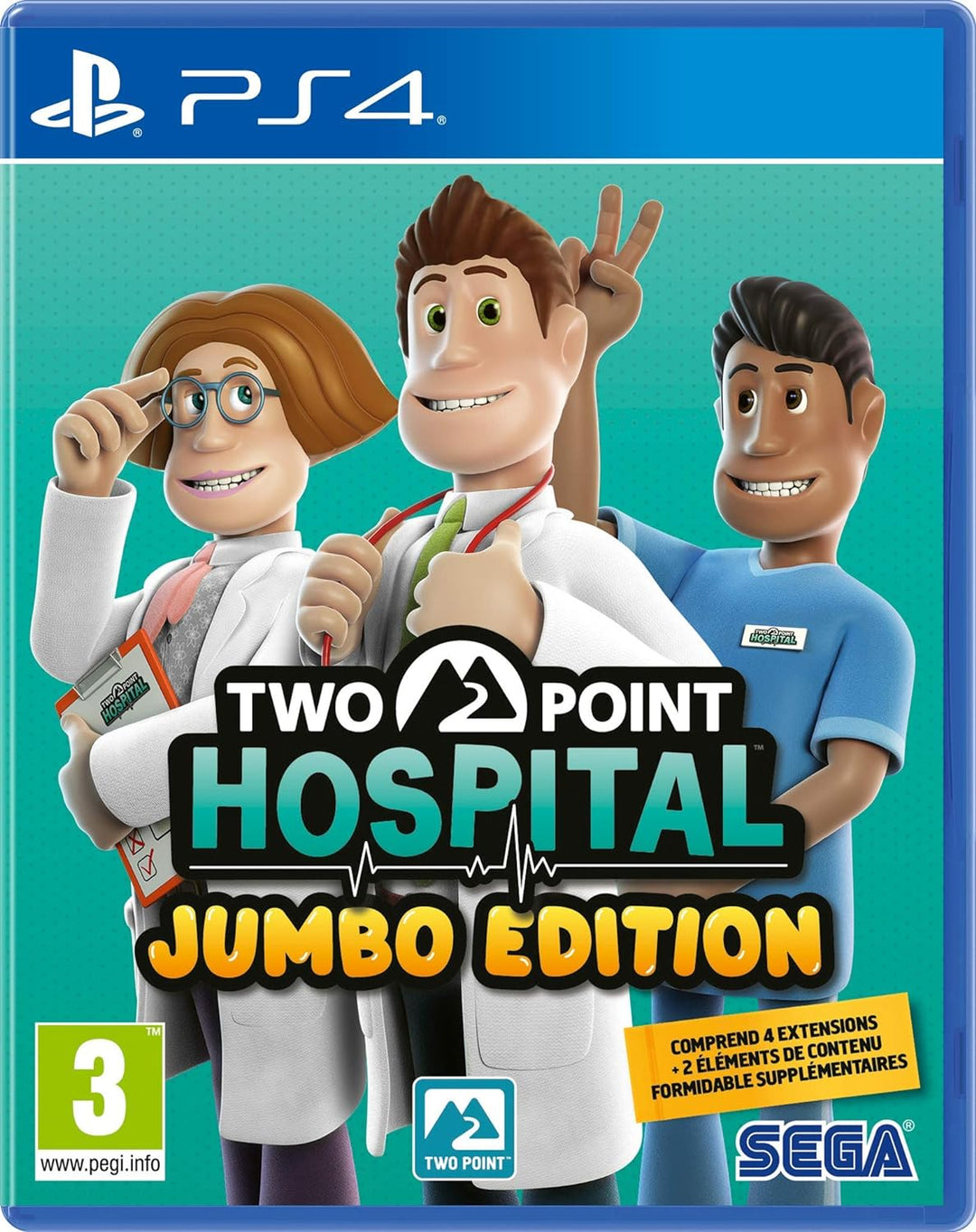 SEGA Two Point Hospital: Jumbo Edition SPÉCIALE Playstation 4