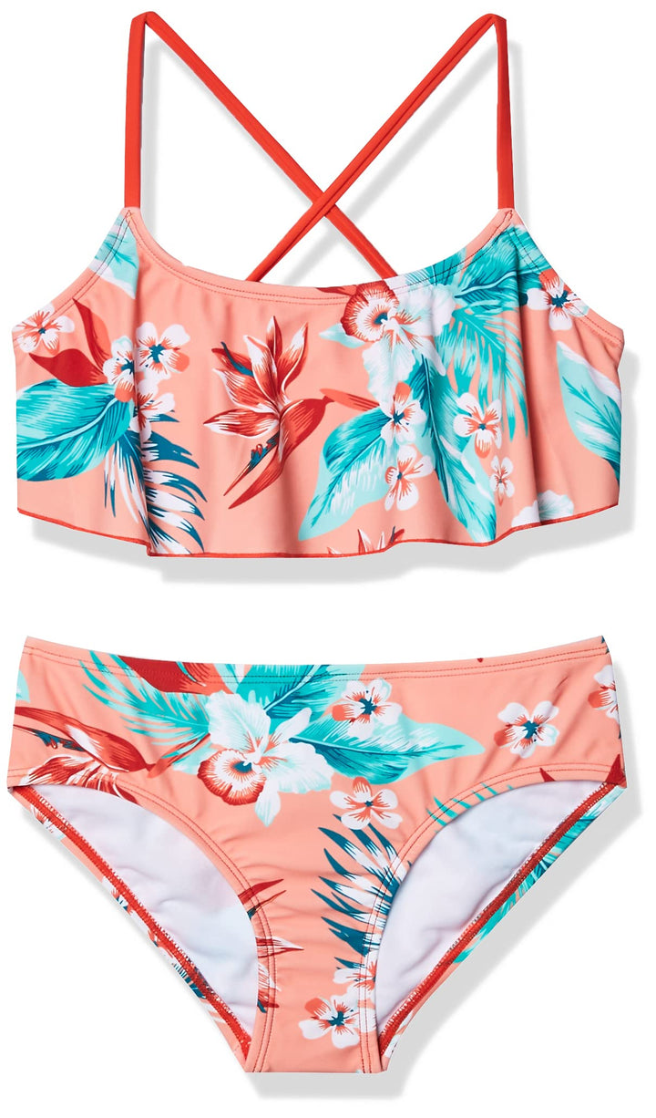 Kanu Surf Damen Willow V-Neck Bikini Beach Sport 2-Piece Swimsuits Bikini-Set 3 Jahre Alania Floral