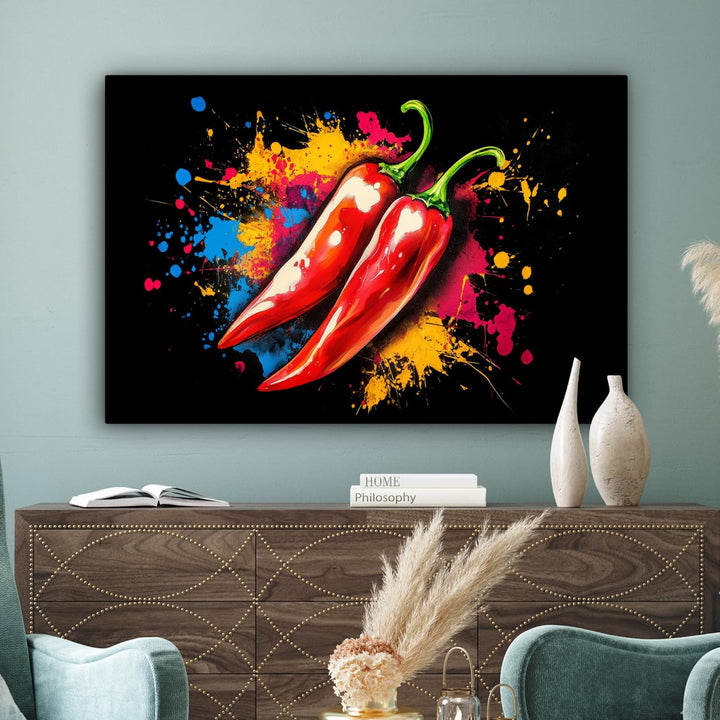 MuchoWow© Leinwandbild Gross 120x80 cm XXL Dekoration Wohnzimmer Bilder Pictures Wall Decoration Liv