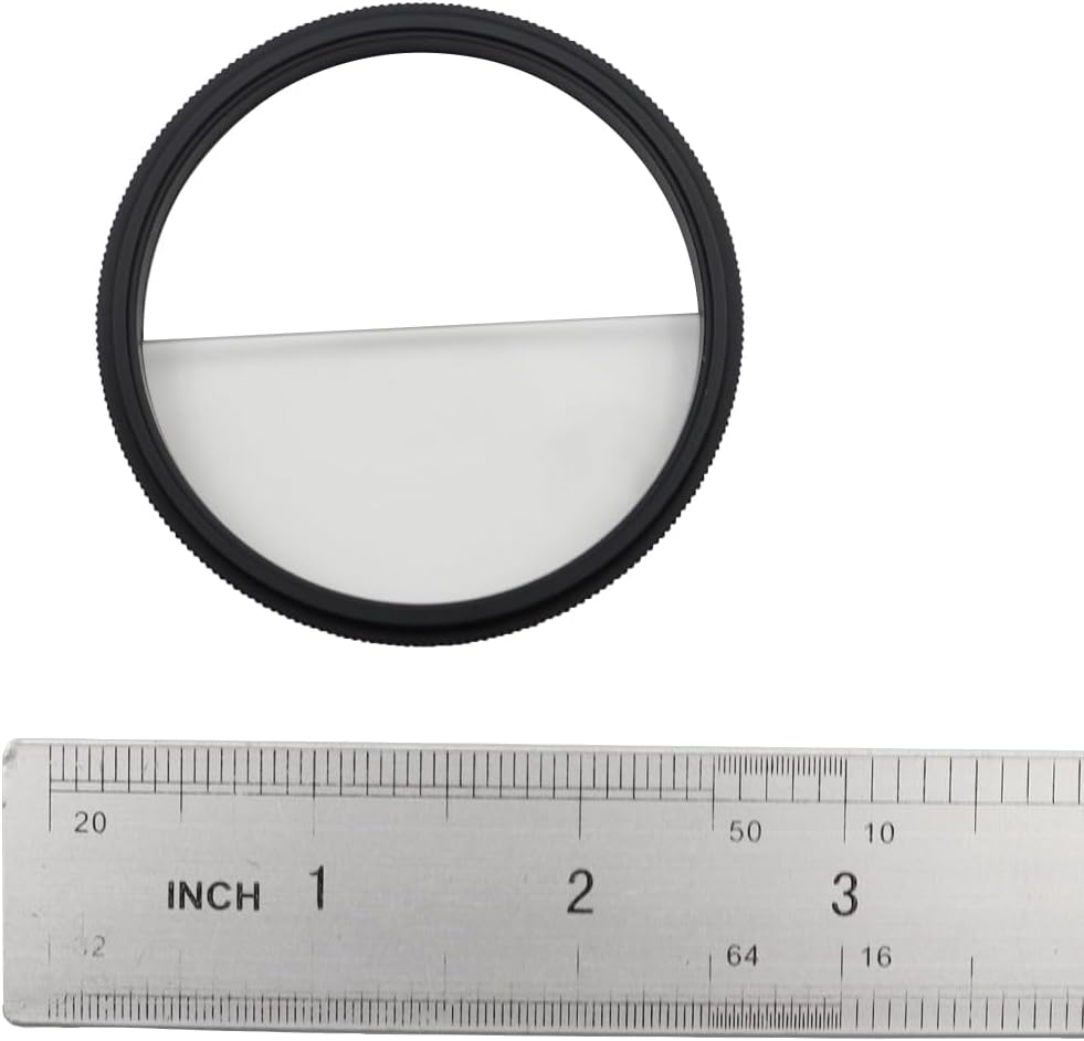 58 mm Split Diopter FX FilterKameraeffektfilter Kreative Fotografiefilter Teilweiser Unschärfeeffekt