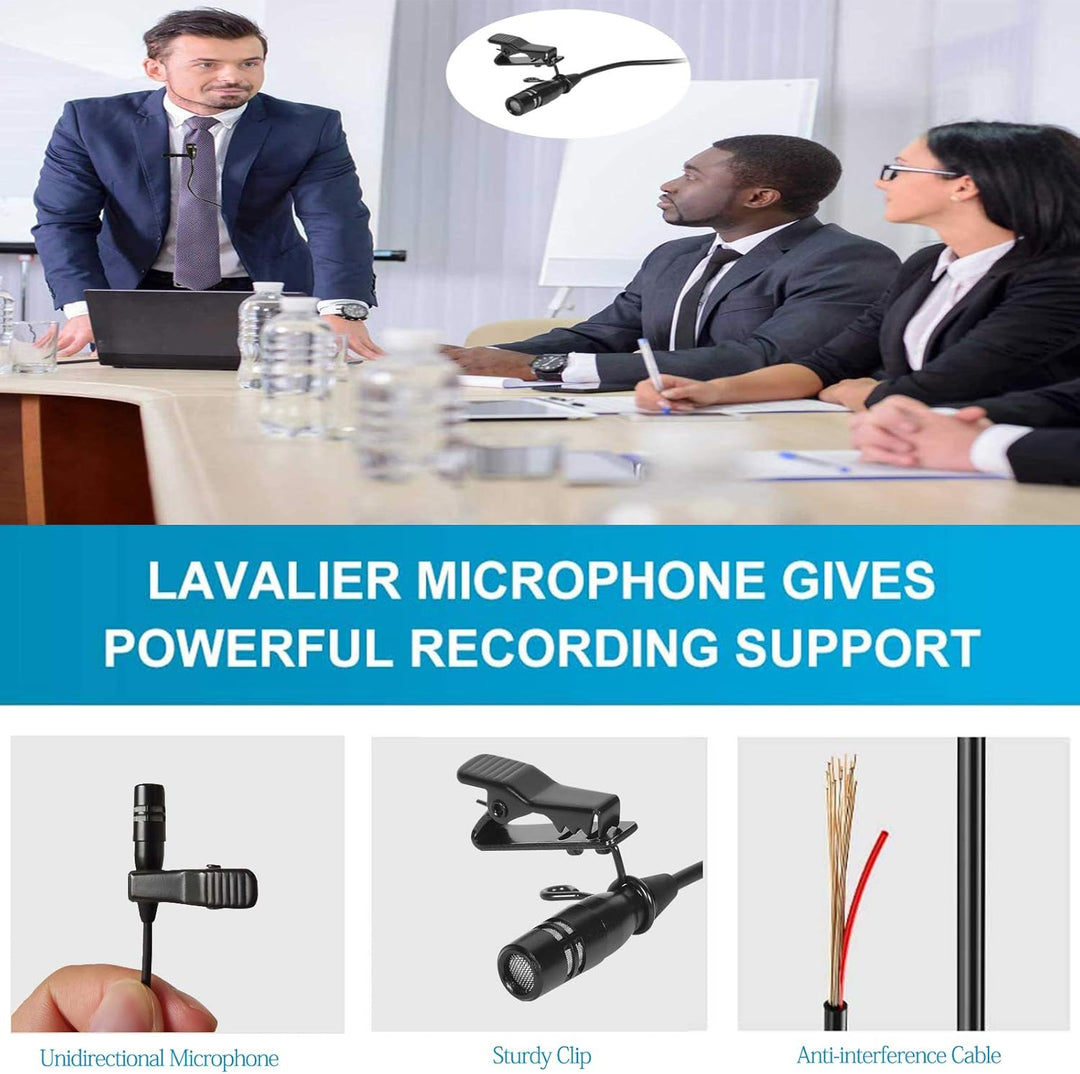 Lavalier Mikrofon Revers Mikrofon für Shure kabellos Bodypack Transmitter Taschensender -Unidirektio