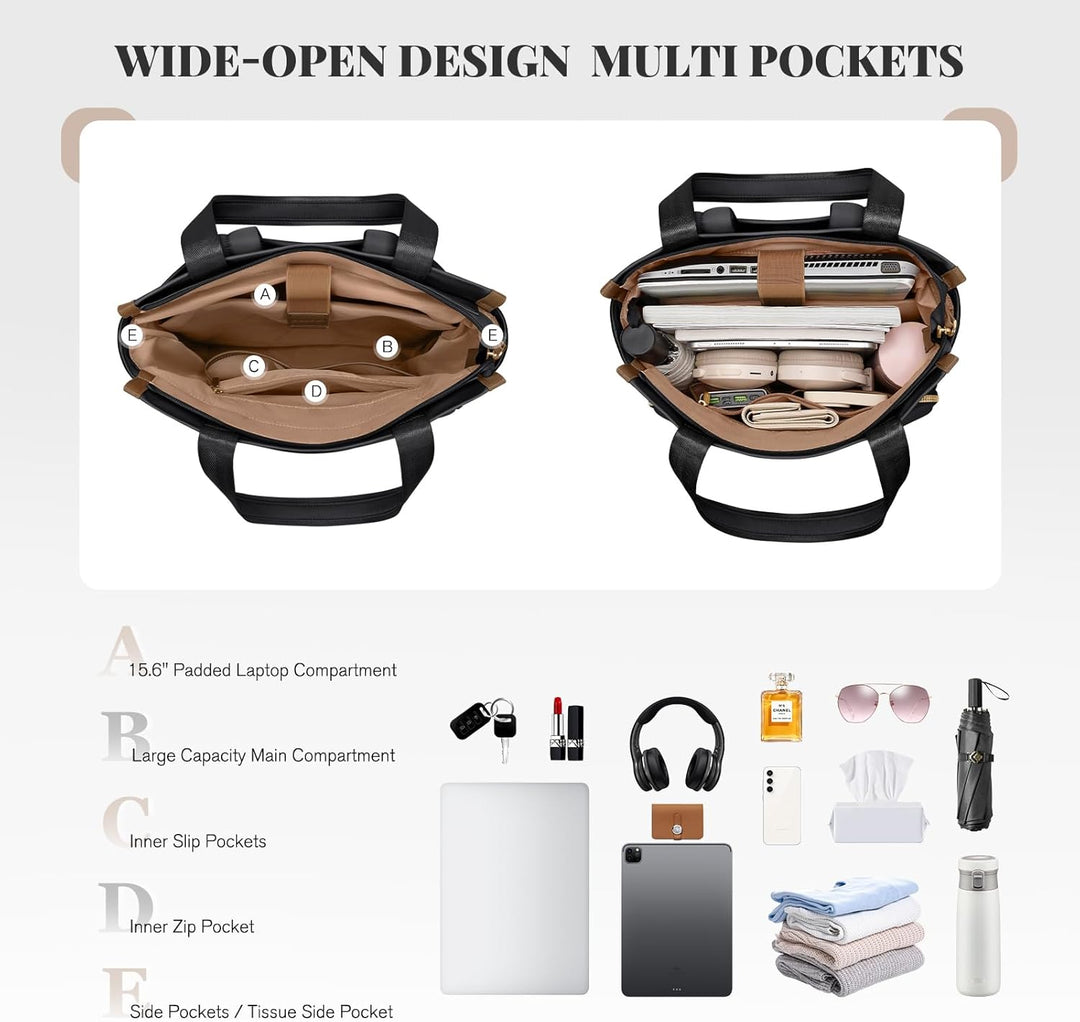 GOLF SUPAGS Convertible Laptop-Rucksack für Frauen Casual Daypack Notebook Tote Bag für Arbeit Hochs