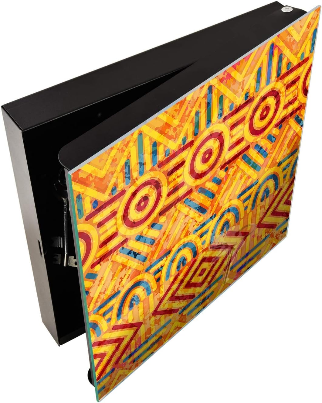 Concept Crystal Schlüsselbox und magnetisches Whiteboard K08 Vintage-Verzierung Rechte Öffnung Vinta