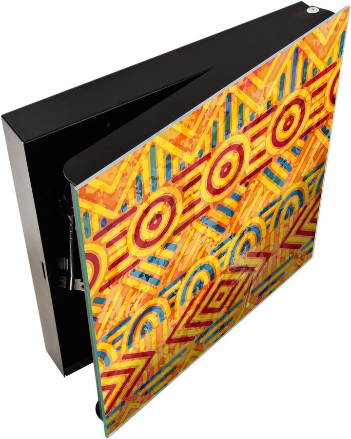 Concept Crystal Schlüsselbox und magnetisches Whiteboard K08 Vintage-Verzierung Rechte Öffnung Vinta
