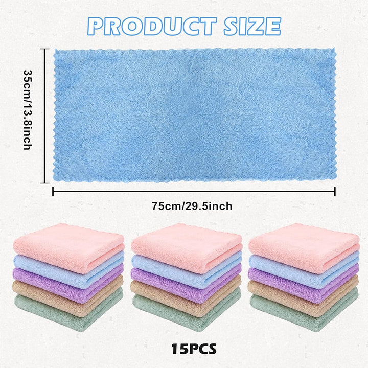 Meerschweinchen Decken,15 Stück Fleece Haustier Decken 35 x 75 cm,Meerschweinchen Käfig Einlagen,Kle