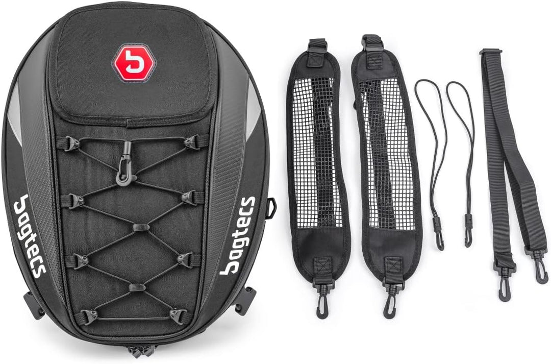 Bagtecs Hecktasche für Honda CBR 600 F/RR X30 20-30L schwarz