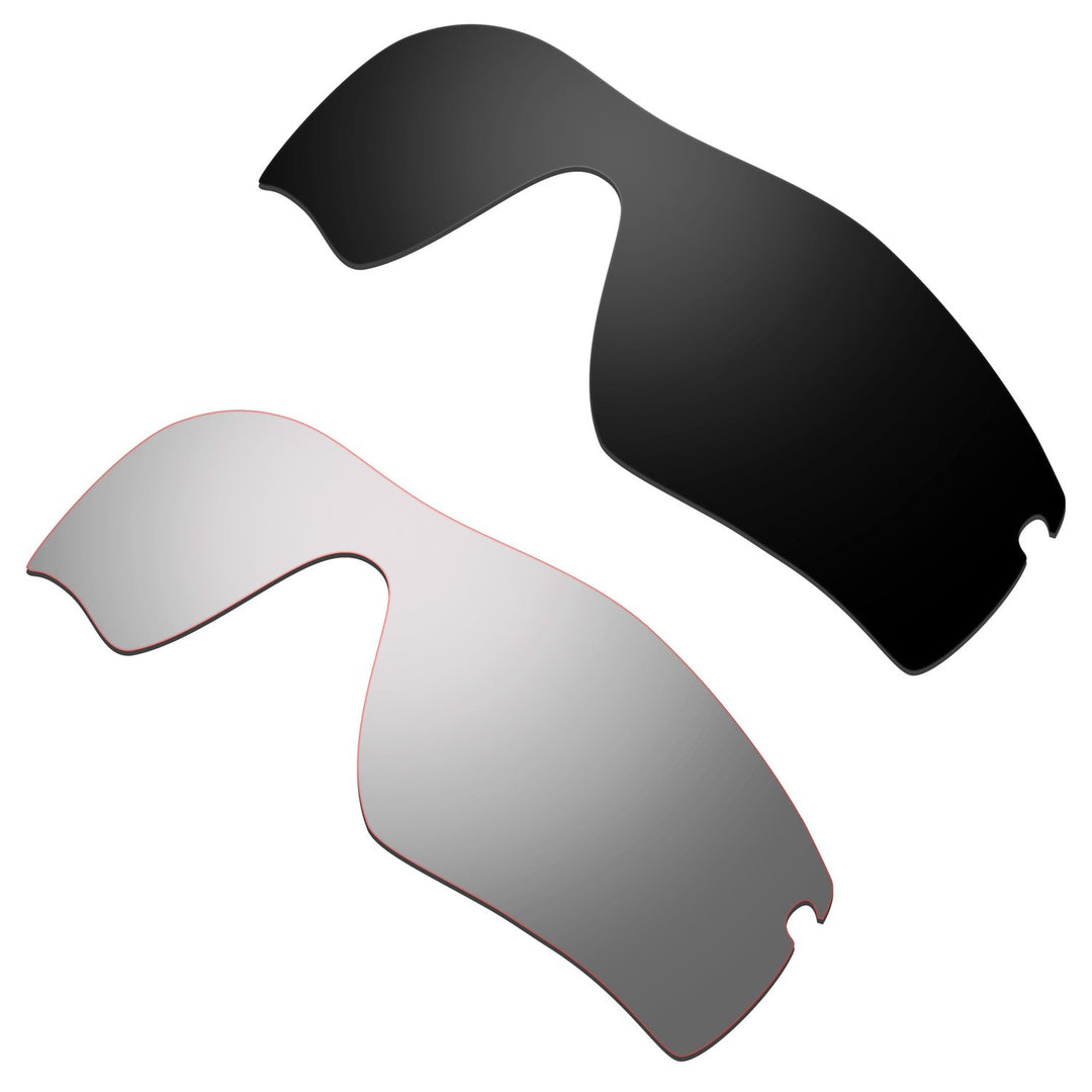 HKUCO Plus Mens Replacement Lenses For Oakley Radar Path - 2 pair
