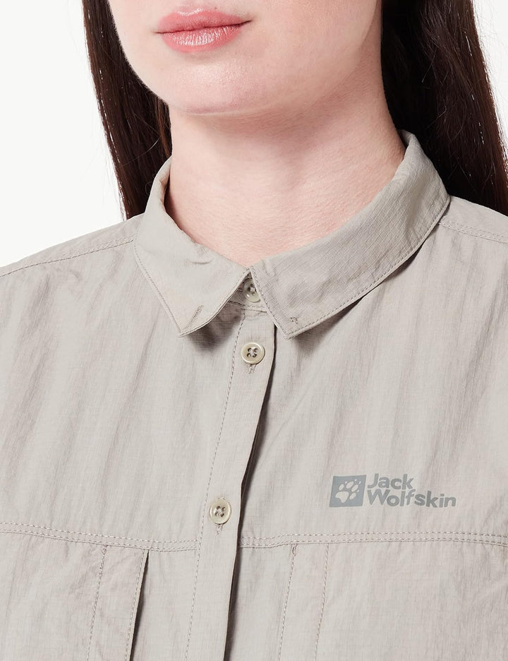 Jack Wolfskin Damen T-Shirt Diskovera XS Misty Green, XS Misty Green