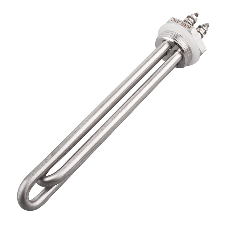AIICIOO Heizelement Edelstahl 1 Zoll 2U 24V 300W, 24V 300W