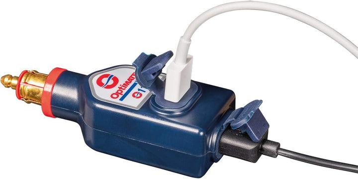 OptiMate TecMate USB O-115,3300 mA witterungsbeständiges DUAL USB-Ladegerät mit Zwei Ausgängen, mit