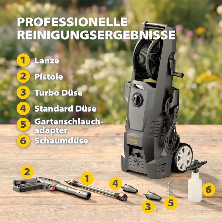 WAGNER AQUASTORM Premium - Leistungsstarker Hochdruckreiniger für professionelle Ergebnisse und ansp