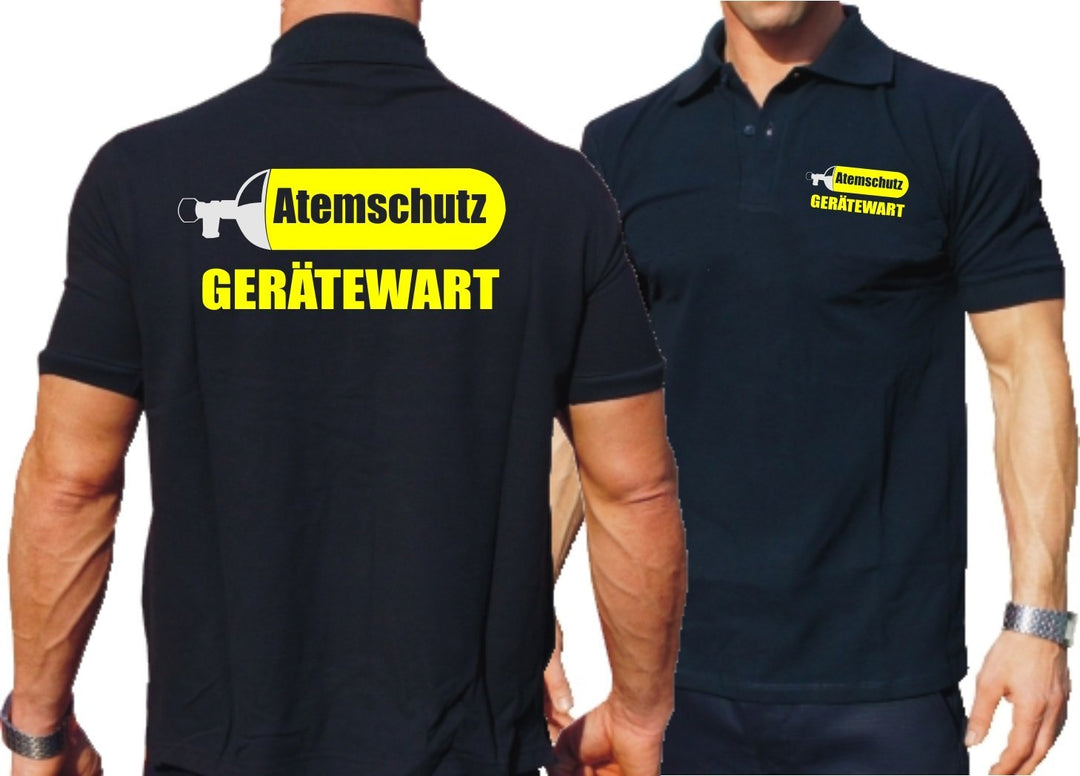 feuer1 Poloshirt Navy, Atemschutz Gerätewart L navy, L navy