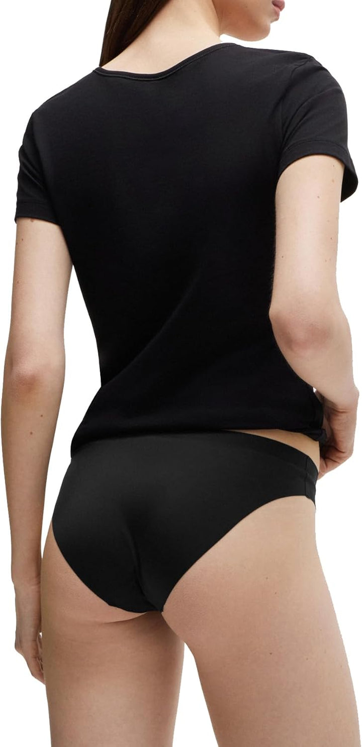 HUGO Damen Triplet C.Cut Brief, Black1