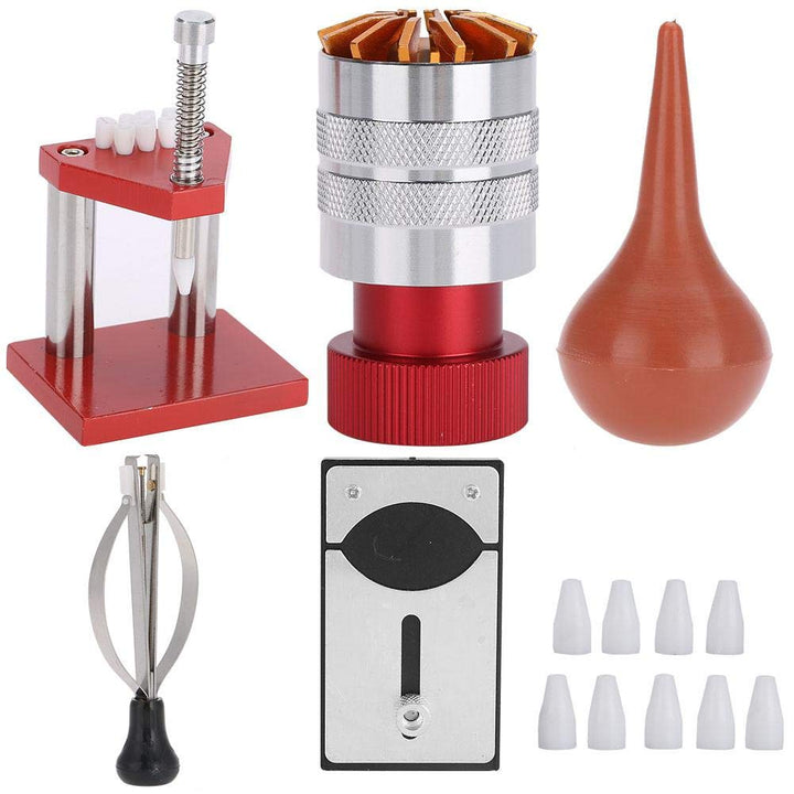 Uhrenwerkzeug, 5 Stücke Uhr Reparatur Set, Legierung Stahl Uhr Reparatur Werkzeug, Gummi Staub Luftg