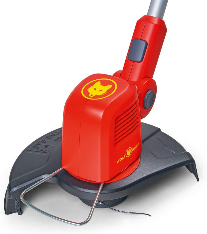 WOLF-Garten - Elektro-Trimmer LYCOS E/400 T #25CM 400W; 41AE4TDT650, Rot 400 W, 400 W