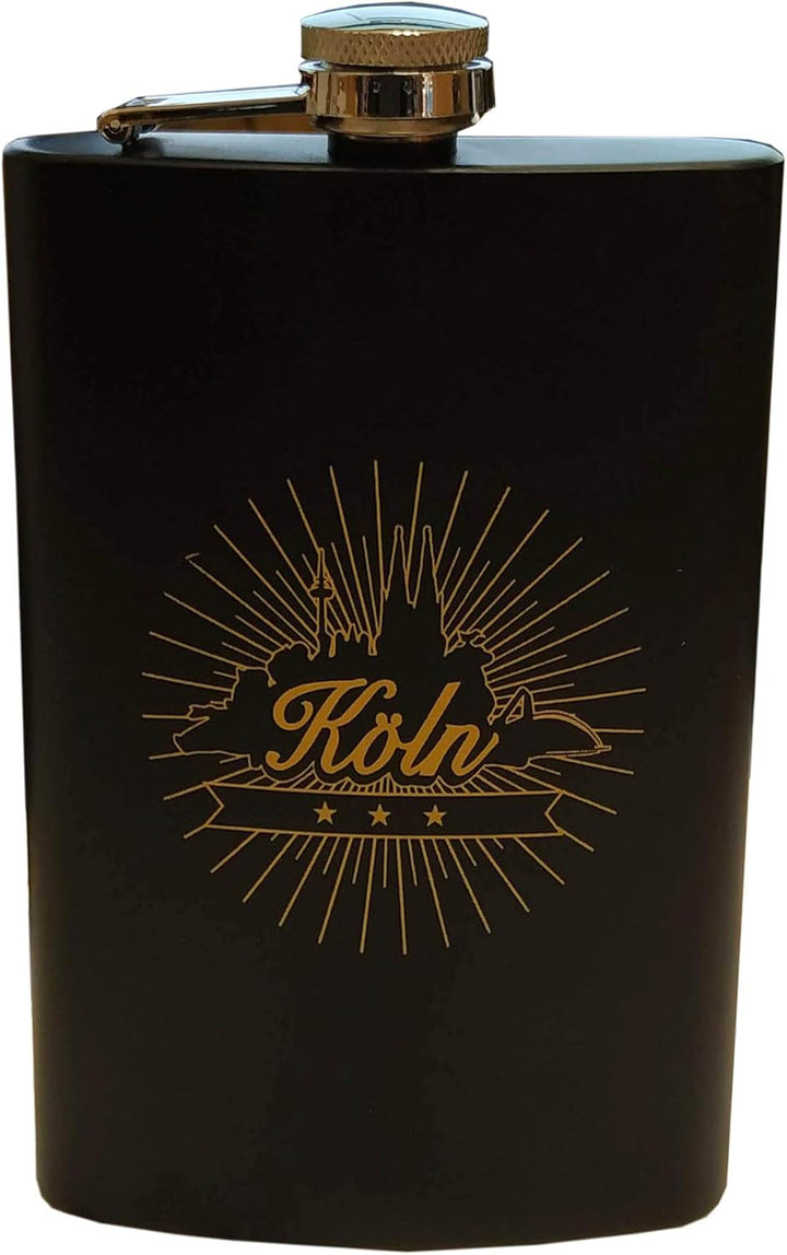 Unbekannt Köln Flachmann (270ml) Flask Kölle schwarz