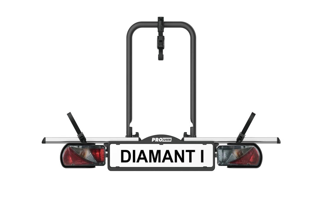 Pro User Diamant 1 Fietsendrager, Fietsdragers, Zilver