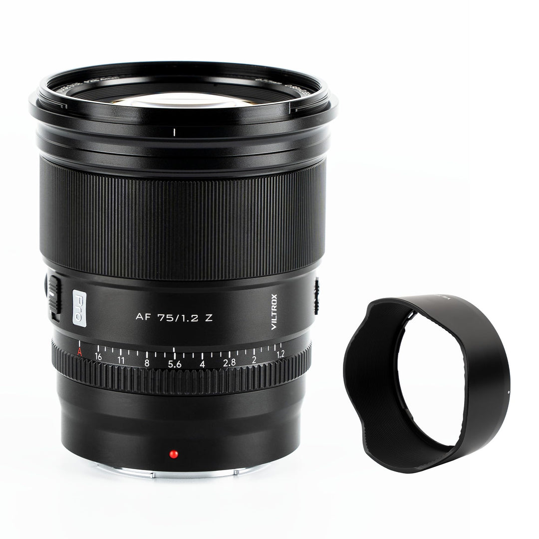 VILTROX AF 75mm F1.2 Pro Objektiv für Nikon Z-Mount APS-C, Autofokus Portrait Lens kompatibel mit Z5