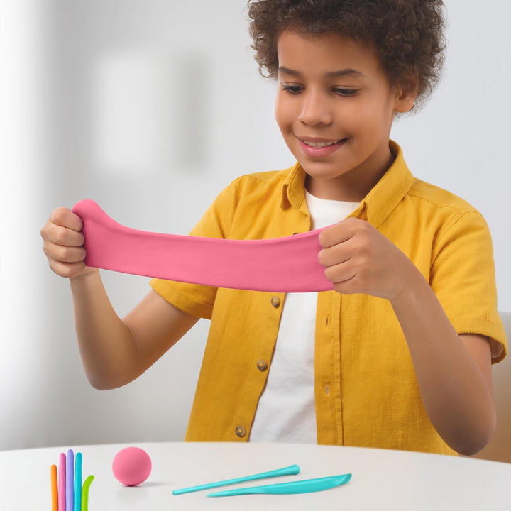 HEY CLAY - 15 Dosen lufttrocknende Knete für Kinder ab 3 Jahren - Kreatives Bastelset - Modelliermas