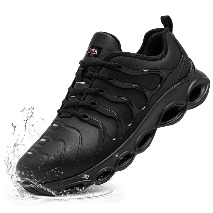 LARNMERN Sicherheitsschuhe Herren Arbeitsschuhe Wasserdicht Mode Dämpfung Arbeitsturnschuhe Leicht K