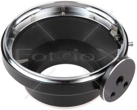 Fotodiox Pro Lens Mount Adapter Compatible Bronica SQ Lenses on Nikon F-Mount Cameras Bronica SQ Pro