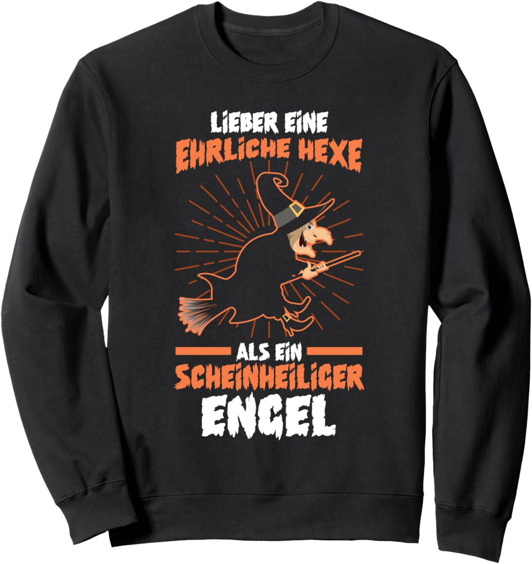 Hexe Halloween Hexen Sweatshirt