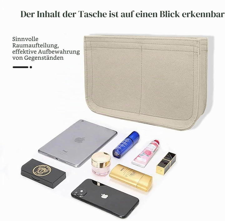 Lckaey Filz-Organizer für Hermes Evelyne III TPM PM GM Tascheneinsatz Mini 16 29 33 Tasche Geldbörse