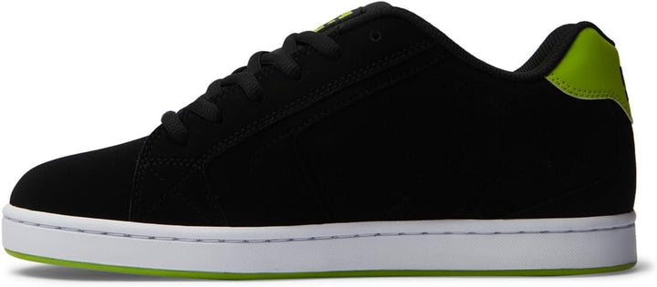 DC Shoes Net, Herren Sneakers 44.5 EU Black Lime Green, 44.5 EU Black Lime Green