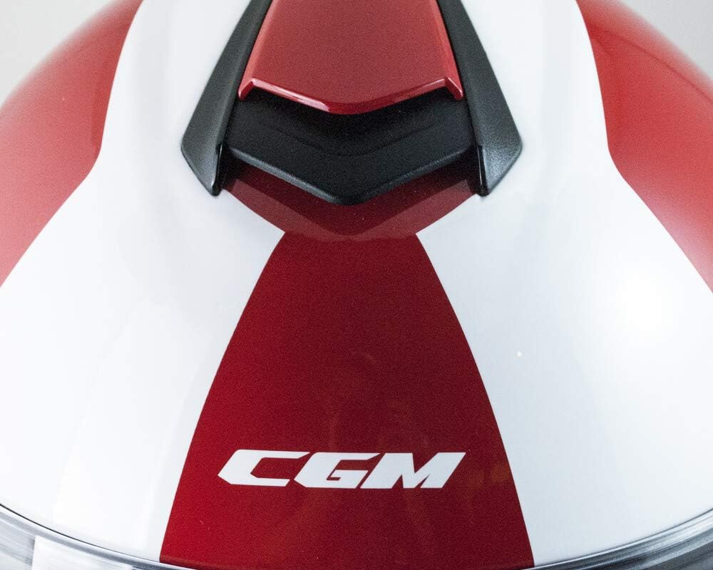 CGM Herren 508 Modularer Helm zum Öffnen, rot, L L rot, L rot