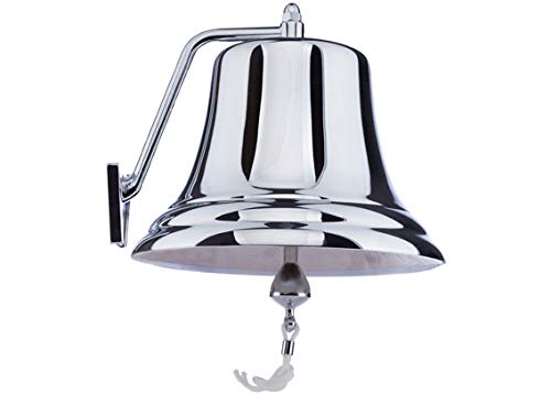Foresti & Suardi Schiffsglocke 2106A.C - verchromt - 8,5kg - Ø300mm