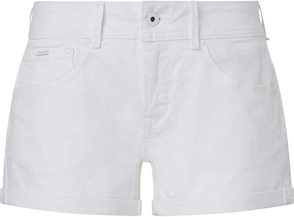 Pepe Jeans Damen Cargos Siouxie 24W Weiss (Denim-ta8), 24W Weiss (Denim-ta8)