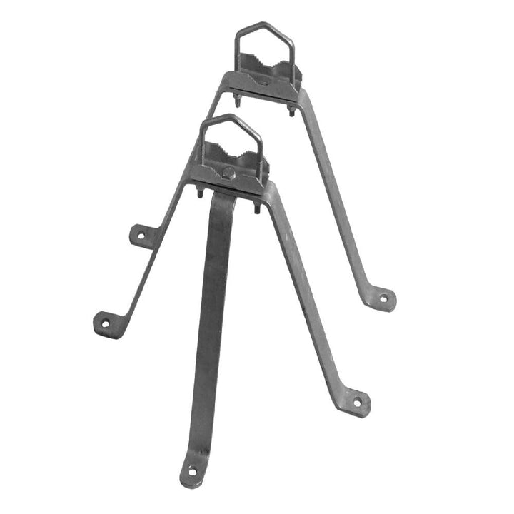 A.S.Sat 29050 Feuerverzinkter Stahl- Wandhalter 2-teilig 50 cm Wandabstand für Masten von 42 60mm
