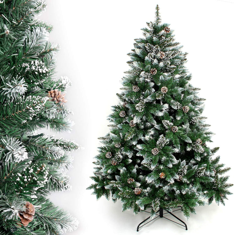 Yorbay künstlicher Weihnachtsbaum Tannenbaum mit Ständer 120cm-240cm für Weihnachten-Dekoration Mehr