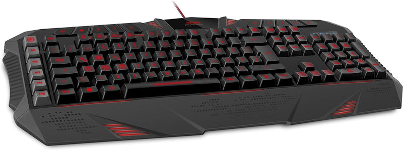 PARTHICA Gaming Keyboard, black - IT Layout IT-Layout, IT-Layout