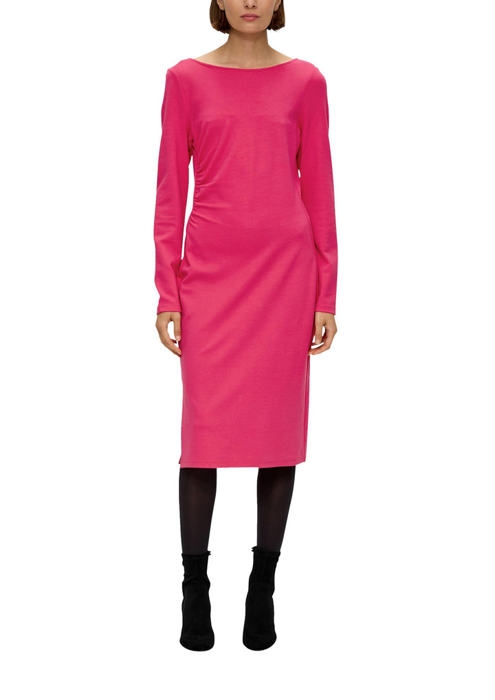 s.Oliver BLACK LABEL Jerseykleid aus Viskosemix 34 Rosa, 34 Rosa