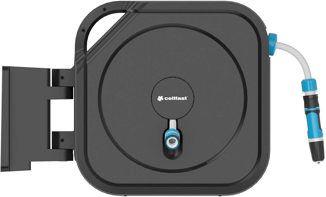 Cellfast ERGO XL 55-420 Automatische Gartenschlauchtrommel mit 30m Gartenschlauch | Hochwertige Kuns