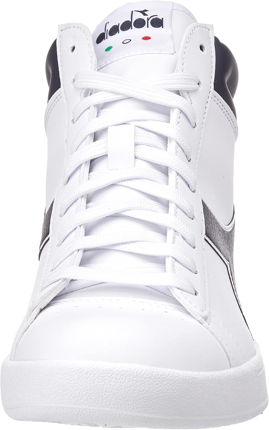 Diadora Unisex Torneo High Gymnastikschuh 38.5 EU Weiss Blau, 38.5 EU Weiß Blau
