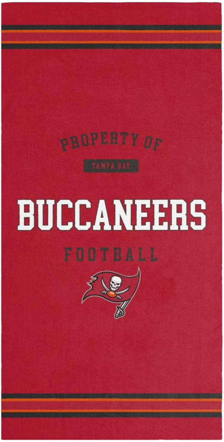 FOCO NFL Strandtuch Property of Tampa Bay Buccaneers Football