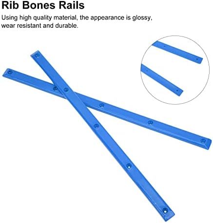 Dilwe Rib Bones Rails, POM-Longboard-Schutz für Sanftes Gleiten und Stossfester Board-Rückenschutz 3