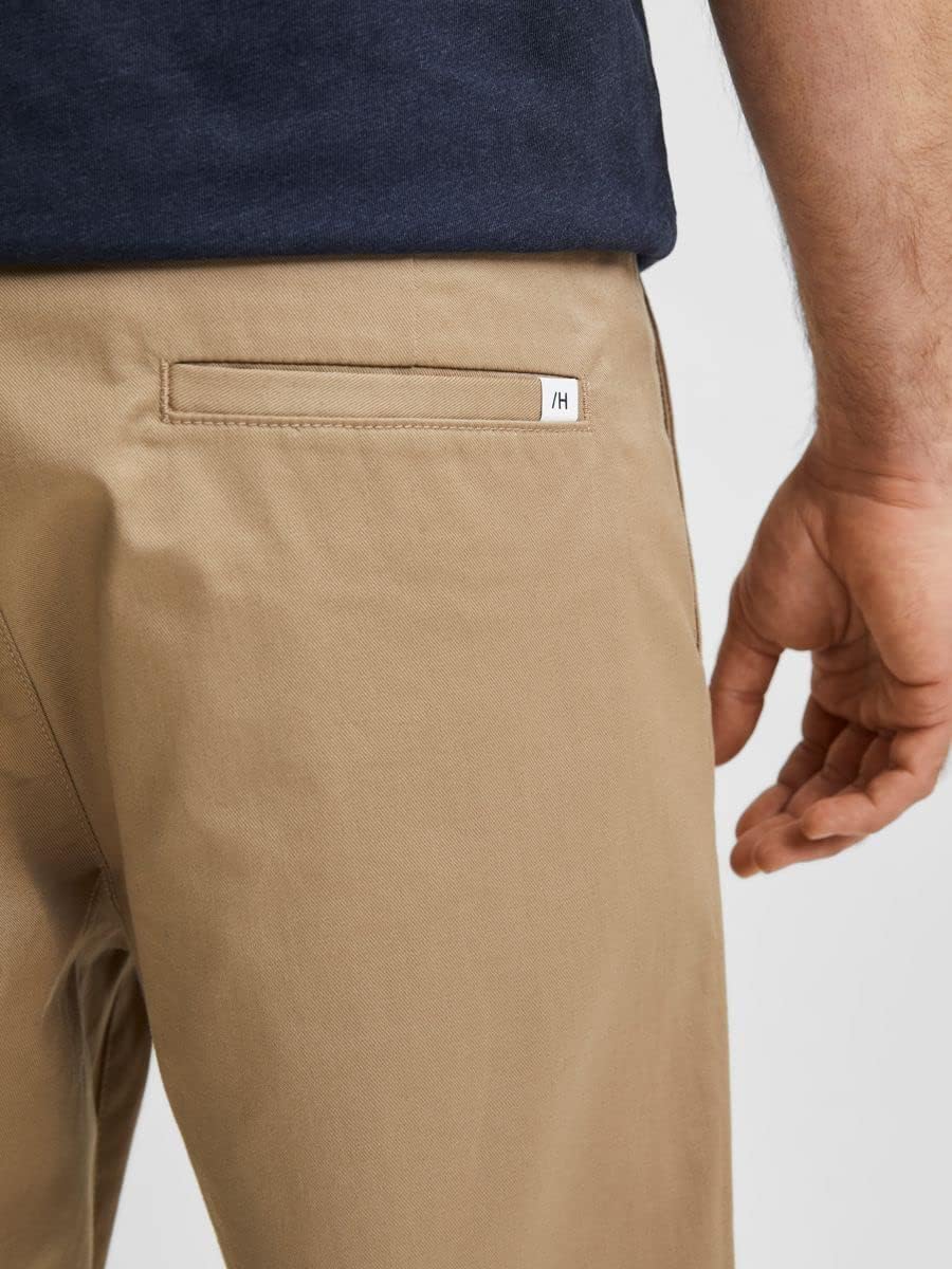 Selected Homme Loose 220 Flex Pants 32 Chinchilla, 32 Chinchilla