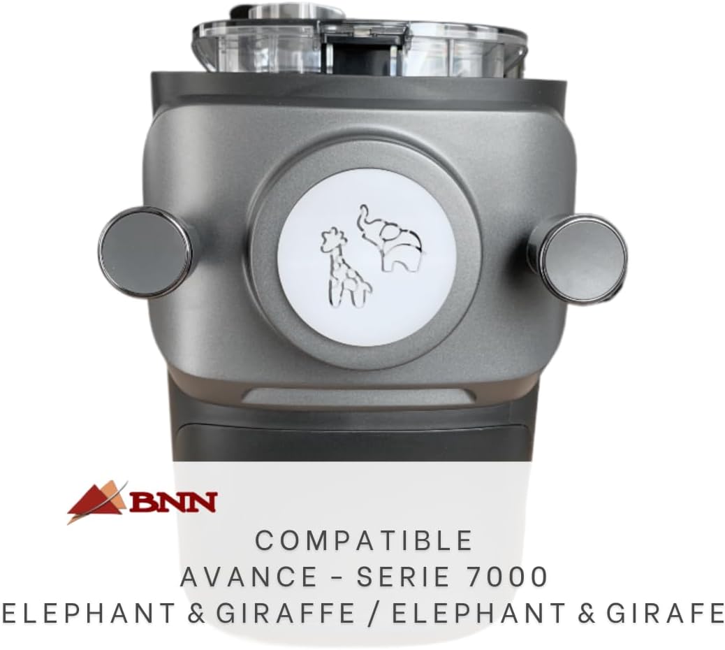BNN - Avance/Serie 7000 - Herz Love Tiere - Pasta Disc kompatibel mit Philips Pasta Maker Avance/Ser