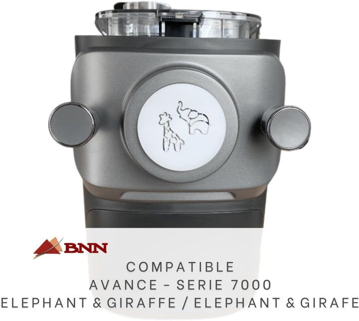 BNN - Avance/Serie 7000 - Herz Love Tiere - Pasta Disc kompatibel mit Philips Pasta Maker Avance/Ser