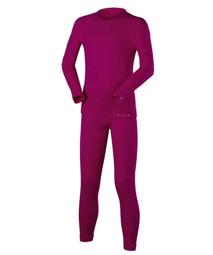 FALKE Unisex Kinder Maximum Warm K Uw Funktionsgarn Schnelltrocknend 1 Stück Baselayer-Set (1er Pack