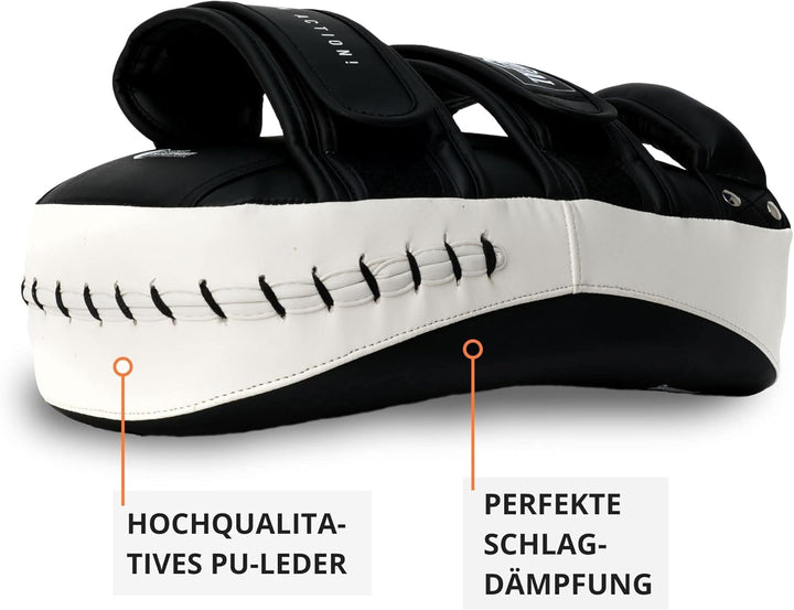 MADGON Kick-Pratzen mit hochwertiger Polsterung für optimale Stossdämpfung - Schlagpolstert für Kamp