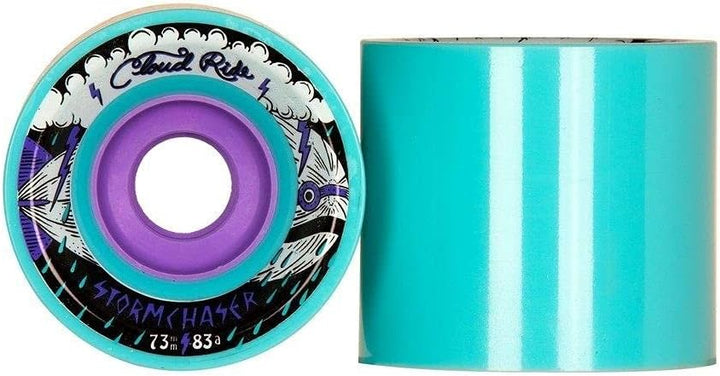 Cloud Ride! Storm Chaser 83a Downhill Longboard-Räder, 73 mm, Blau