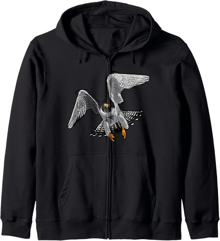 Falkner Greifvogel Geschenk für Falknerei & Eulen Kapuzenjacke