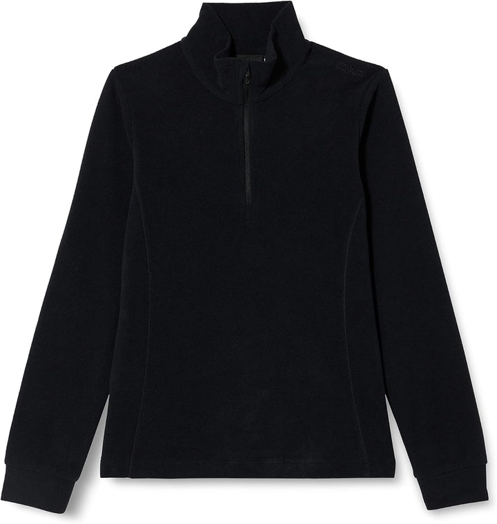 CMP Mädchen Fleece Shirt 98 Schwarz, 98 Schwarz