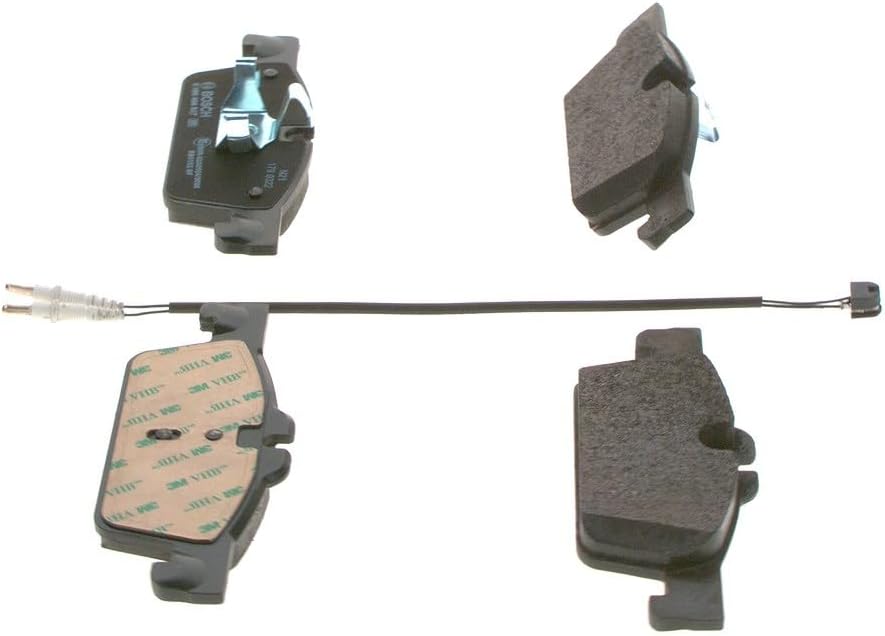 Bosch BP1448 Bremsbeläge - Vorderachse - ECE-R90 Zertifizierung - vier Bremsbeläge pro Set
