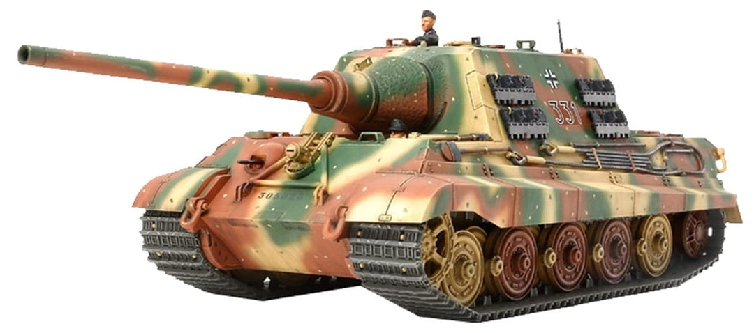 TAMIYA 300032569 - WWII Schwerer Deutscher Panzer Jagdtiger, frühe Produktion. 1:48, Mittel