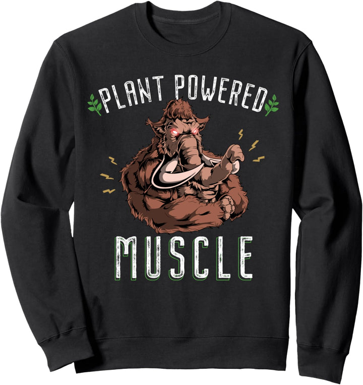 Mammut Powerlifter Muskeln, für Workout, Fitnessstudio Sweatshirt